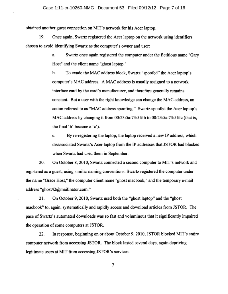 Illustration for article titled Aaron Swartz Died Innocent β Here Is the Evidence